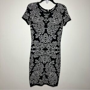 Carmen Marc Valvo fitted‎ knit dress size XS